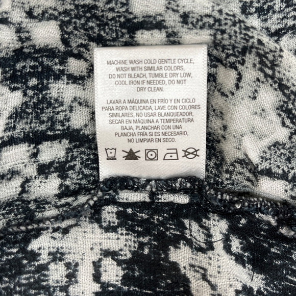 Bongo Semi Sheer Womens Open Front Duster Medium Geometric Print Kimono Cardigan - Picture 5 of 6